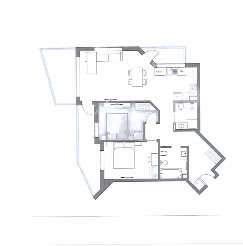 Floor plan  option 1